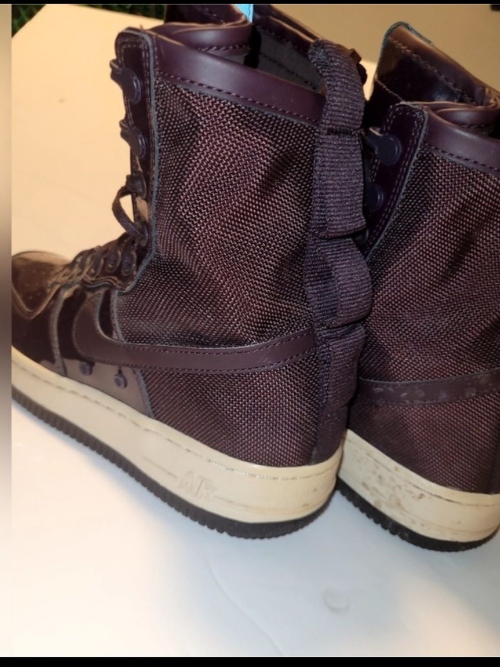 Nike
SF Air Force 1 Premium Port Wine Ankle straps Not included - Picture 3 of 4